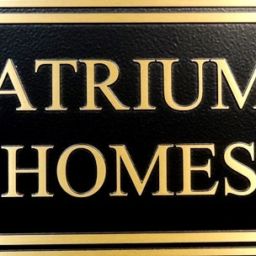 Bronze Atrium Homes Plaque