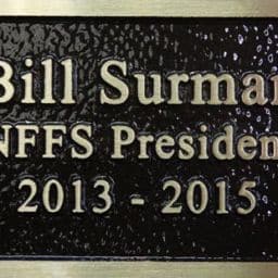 Bill Surman NFFS Nameplate
