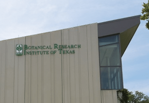 Botanical Research Institute of Texas Architectural Lettering