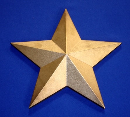 Architectural Casting Detail - Art Deco Bronze Star