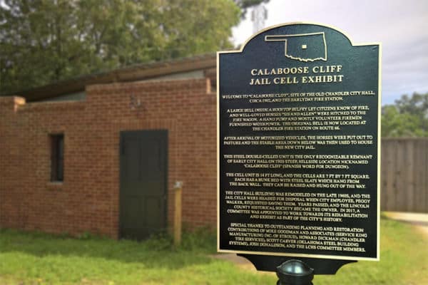 Calaboose Cliff Jail Oklahoma