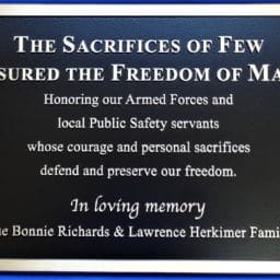 Dallas-officers-memorial-plaque - Marcoza Castings