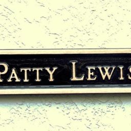 Bronze Door Nameplate