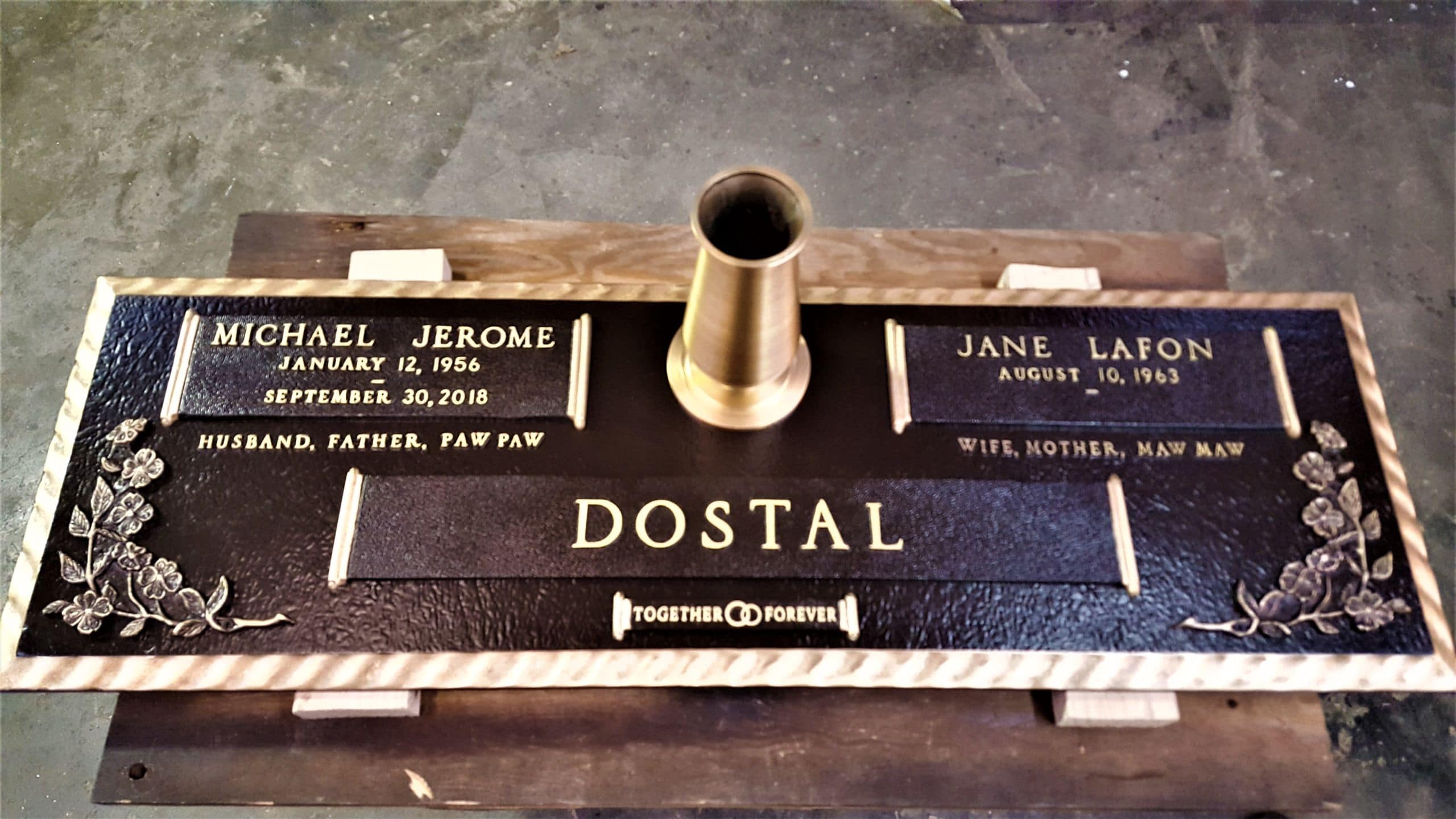 Bronze Grave Marker Bronze Cemetery Memorial Gallery