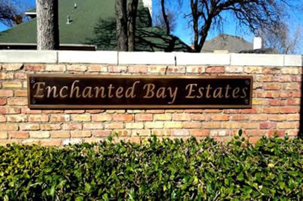Enchanted Bay Estates Entrance Sign