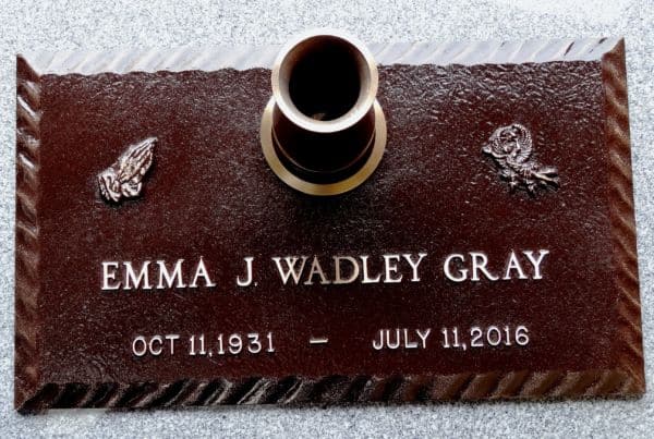 Gray Memorial Cemetery Marker