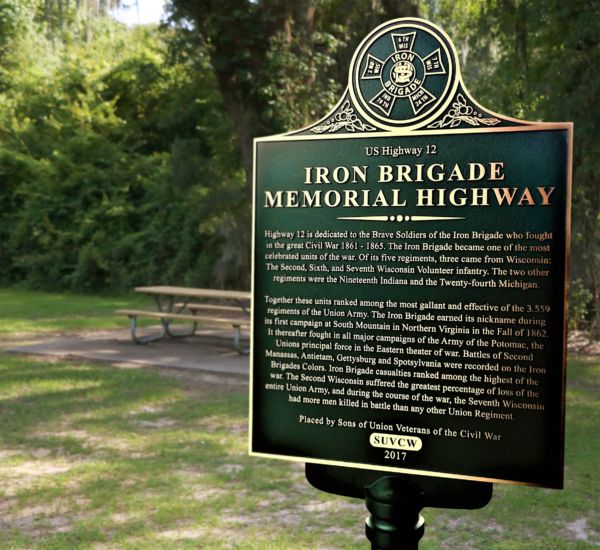 Iron Brigade Historical marker