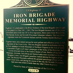 Iron Brigade Bronze Plaque