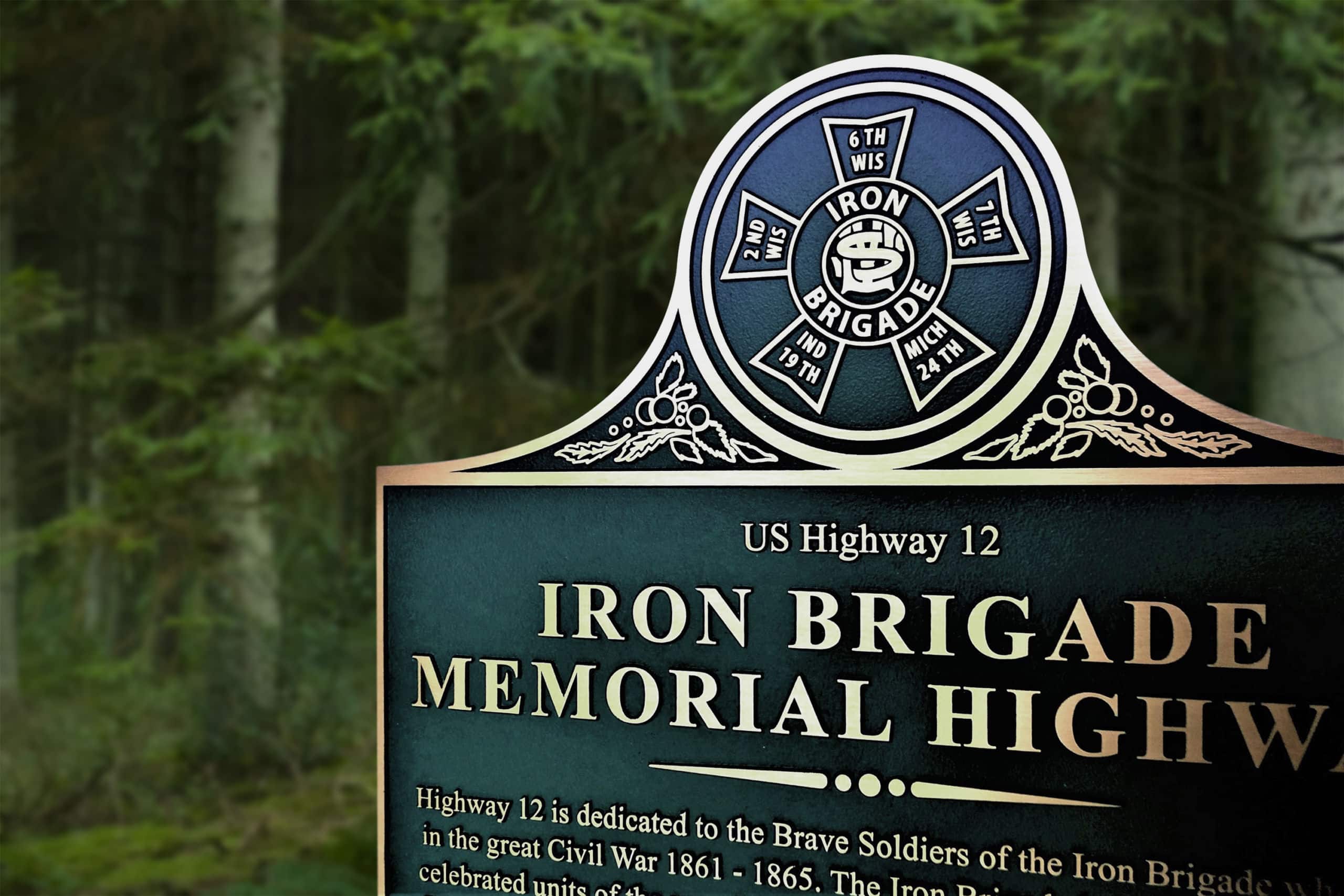 Iron Brigade Logo Ps - Marcoza Castings