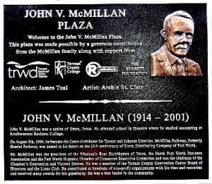 Bronze Dedication Plaque Relief