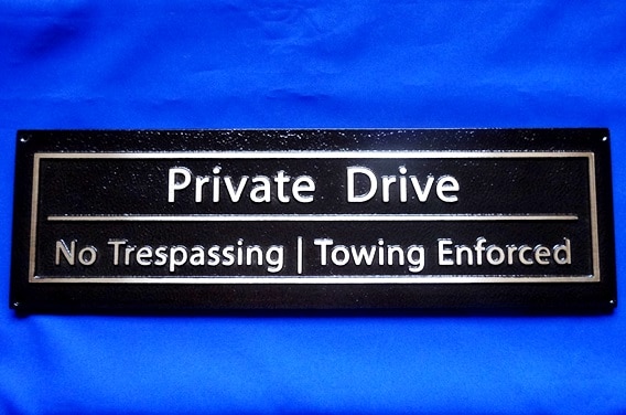 Private Drive Plate