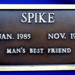 Spike Pet Memorial