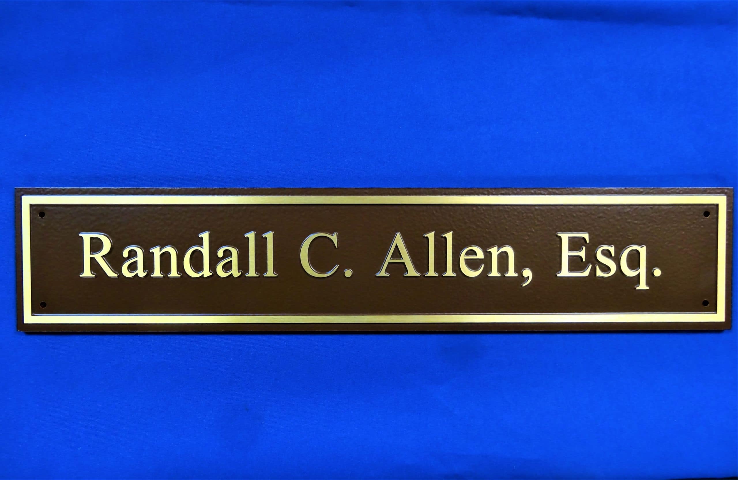 Name Plates Gallery