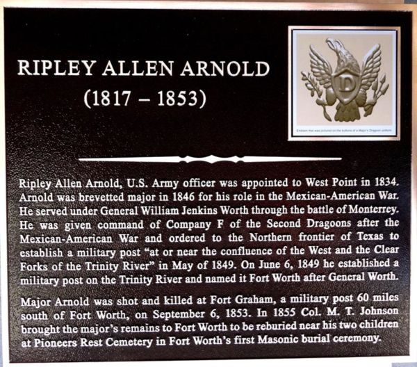 Ripley Allen Arnold Recognition and Memorial Plaque
