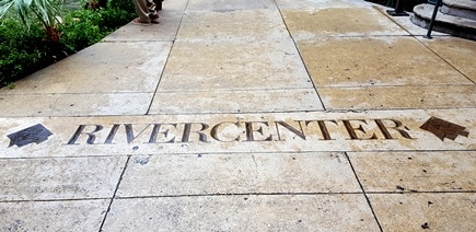 River Walk Lettering