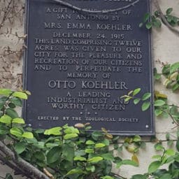 Bronze recognition plaque