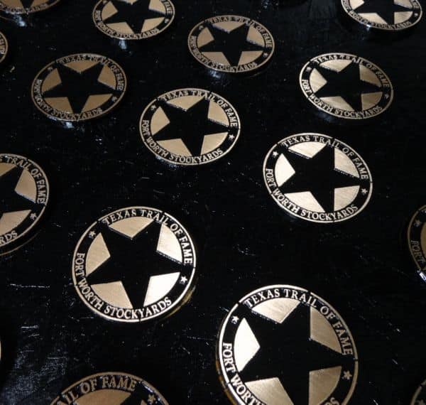 Texas Trail of Fame Personalized Medallions