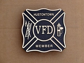 VFD Bronze Memorial Marker