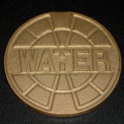 Bronze Water Marker