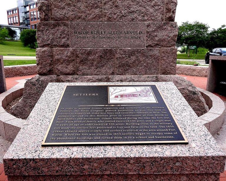 Bronze Historical Markers Architectural Plaques Fort Worth, Texas