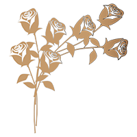 Roses Top Corners